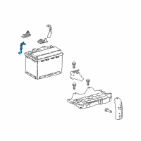 OEM 2022 Toyota Camry Negative Cable Diagram - 82122-06330
