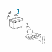 OEM 2022 Toyota Camry Negative Cable Diagram - 82123-06110