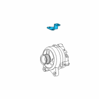 OEM 1999 Ford F-150 Alternator Mount Bracket Diagram - XL3Z-10153-AA