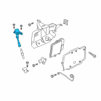 OEM 2016 Ford Fusion Ignition Coil Diagram - DS7Z-12029-B