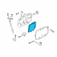 OEM 2018 Ford Escape ECM Diagram - FV6Z-12A650-DANP