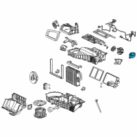 OEM 2014 Chevrolet Corvette Actuator Diagram - 23201659