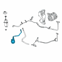 OEM 2014 Ram ProMaster 3500 Cooler-Power Steering Diagram - 68101958AA