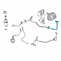 OEM 2015 Ram ProMaster 3500 Line-Power Steering Return Diagram - 68135120AA
