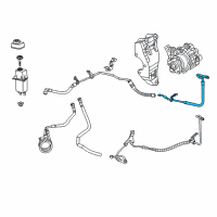 OEM Ram ProMaster 1500 Line-Power Steering Return Diagram - 68135120AA