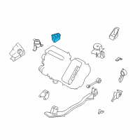 OEM 2006 Ford Escape Front Bracket Diagram - 5M6Z-6061-BA