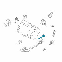 OEM 2008 Ford Escape Support Strut Diagram - 5M6Z-6068-AC