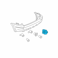 OEM 2005 Mercury Mariner Module Diagram - 5L8Z-15K866-AA