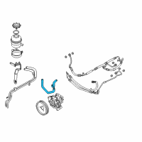 OEM 2009 BMW M5 Suction Hose Diagram - 32-41-2-282-815