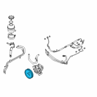 OEM BMW M3 Pulley Diagram - 32-42-7-838-220