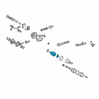 OEM Toyota 4Runner Inner Joint Assembly Diagram - 43403-60020