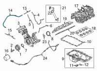 OEM 2017 Ford E-350 Super Duty Tube Assembly Diagram - HC2Z-6754-B