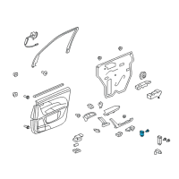 OEM Acura Switch Assembly, Fuel Lid (Graphite Black) Diagram - 35800-STX-A01ZA