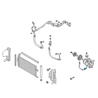 OEM Hyundai Elantra GT Valve-Control Diagram - 97674-A5000