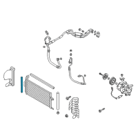 OEM 2019 Hyundai Elantra Seal-Condenser Diagram - 97798-3X000