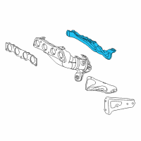 OEM 2020 Toyota Corolla Upper Shield Diagram - 17167-0T060