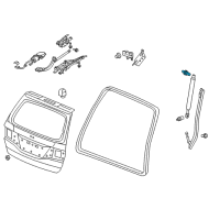 OEM 2010 Honda Odyssey Stud, Ball Diagram - 90109-SHJ-A01