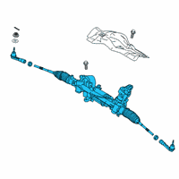 OEM 2022 Hyundai Veloster N GEAR & LINKAGE ASSY-MDPS Diagram - 57700-K9010