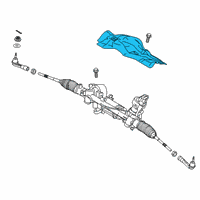 OEM 2020 Hyundai Veloster N Heat Protector Assembly-Power STEE Diagram - 57280-S0000