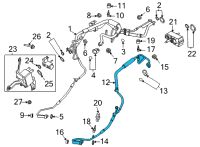 OEM 2022 Ford Mustang Mach-E TUBE ASY Diagram - LJ9Z-19972-A