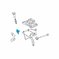 OEM 2006 Cadillac STS Camshaft Sensor Diagram - 12592250