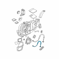 OEM 2004 Lincoln Navigator AC Line Diagram - 2L1Z-19835-BA