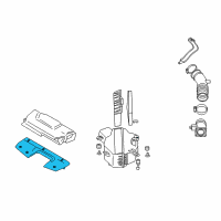 OEM Infiniti M45 Duct Assembly-Air Diagram - 16556-CR900
