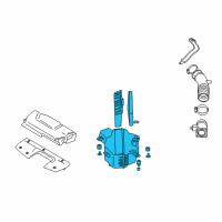 OEM 2005 Infiniti Q45 Air Cleaner Diagram - 16500-CR90A