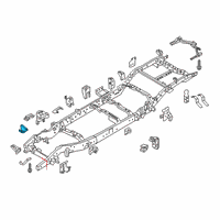 OEM Nissan Titan XD Bracket Assy-Stabilizer Mounting, RH Diagram - E0430-EZ1AA