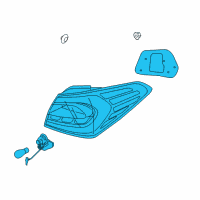 OEM 2015 Kia Forte Lamp Assembly-Rear Combination Diagram - 92401A7330