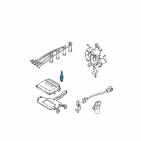 OEM 2009 Hyundai Tucson Plug Assembly-Spark Diagram - 18817-11051