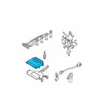 OEM Hyundai Tucson Power Train Control Unit Diagram - 39181-23131