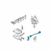 OEM 2006 Hyundai Tucson Sensor-Knock Diagram - 39250-23500