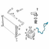 OEM 2022 Jeep Cherokee Heater Supply Diagram - 68288293AE