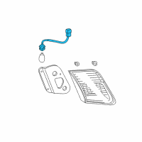 OEM Toyota Camry Socket & Wire Diagram - 81585-33170