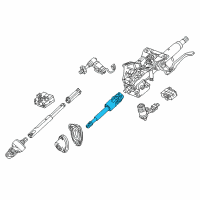 OEM 2013 Cadillac ATS Upper Shaft Diagram - 22900205