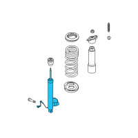 OEM 2015 Lincoln MKC Shock Diagram - EJ7Z-18125-K