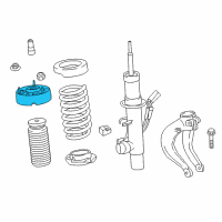 OEM 2016 BMW X6 Guide Support Diagram - 31-30-6-851-880