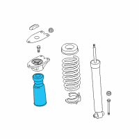 OEM BMW M440i Additional Damper, Rear Diagram - 33-53-6-857-730