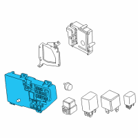 OEM 2001 Chrysler 300M Junction Boxes Diagram - 4760228AB