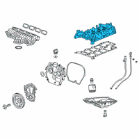 OEM Cadillac Valve Cover Diagram - 55511846