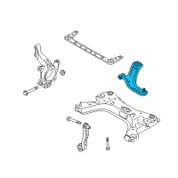 OEM 2013 Nissan Cube Link Complete-Transverse, Rh Diagram - 54500-1FU0B