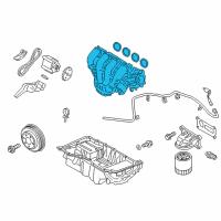 OEM Ford Fusion Intake Manifold Diagram - 9E5Z-9424-C