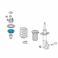 OEM 2015 Acura ILX Seat, Front Spring (Upper) Diagram - 51688-TX4-A01