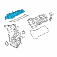 OEM 2021 Ford Transit-250 Valve Cover Diagram - DL3Z-6582-C