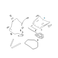 OEM 2011 Nissan Murano Plug Diagram - 64891-W5000