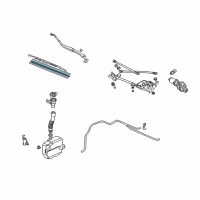 OEM Acura TL Rubber, Blade (600MM) Diagram - 76622-S0K-A01