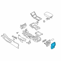 OEM 2017 Lincoln Continental Rear Panel Diagram - GD9Z-54045E24-AB