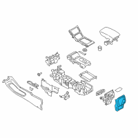 OEM Lincoln Rear Panel Diagram - GD9Z-54045E24-AB