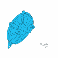 OEM 2016 Dodge Journey Module-Fan Diagram - 68102116AA